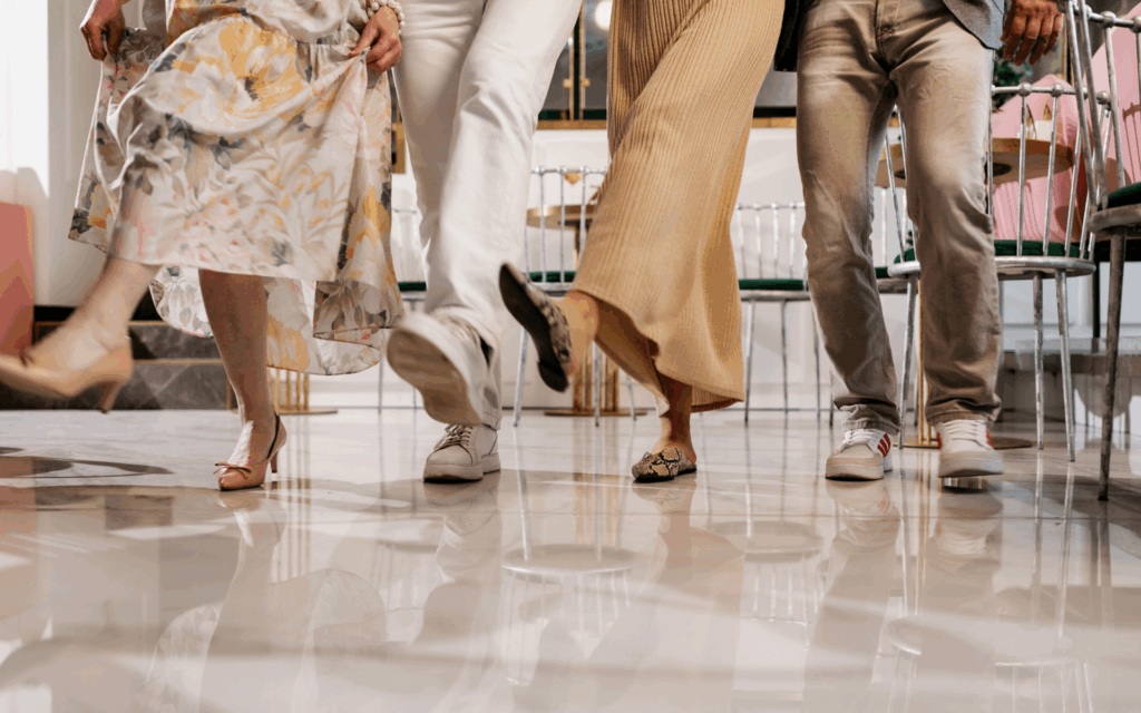 Dance techniques in playtime