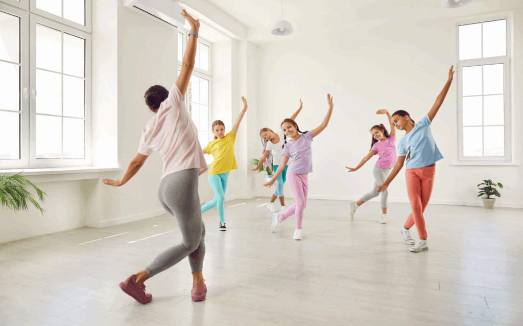 Cultivating a fantastic public with dance and warm up exercises
