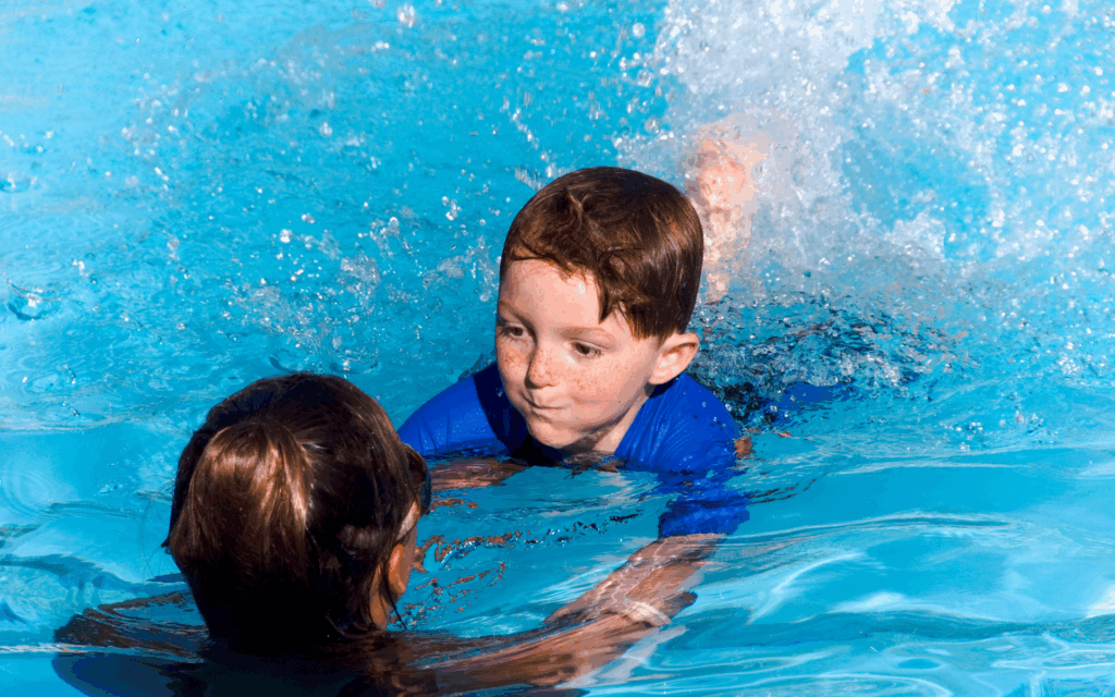 Become a swim instructor for kids