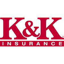 Logo of K&K - a company which provides dance school insurance. Source: kandkinsurance.com