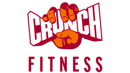 Logo of Crunch Fitness - one of the gyms that offer comprehensive amenities, group fitness classes, personal training sessions on cardio and strength equipment. Source: logos-world.net