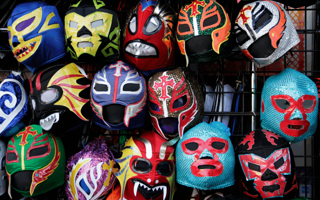 Wrestling team masks