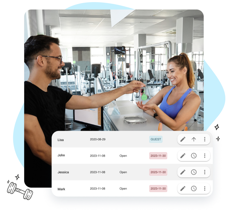 Member management software is a huge help for every personal trainer or other fitness professional.