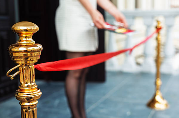 Grand opening of a pure barre studio.