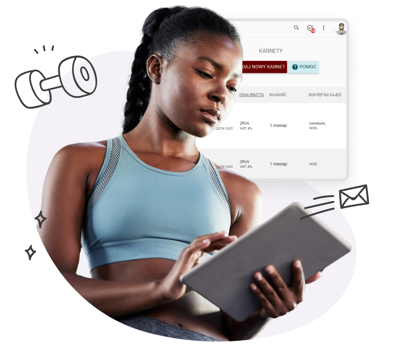 Class schedules, members payments - everything may be managed thanks to a software solution.