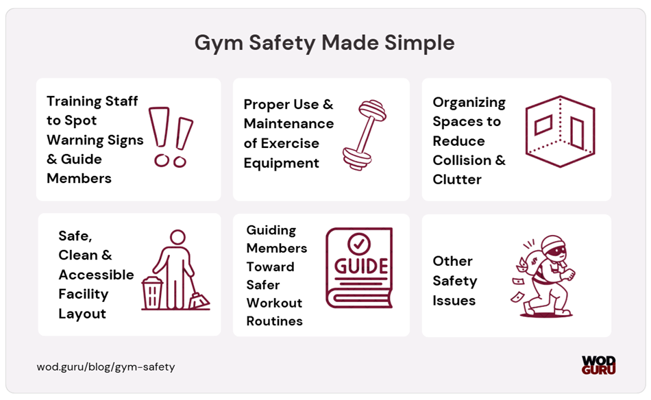 Implement safety measures and feel calmer.